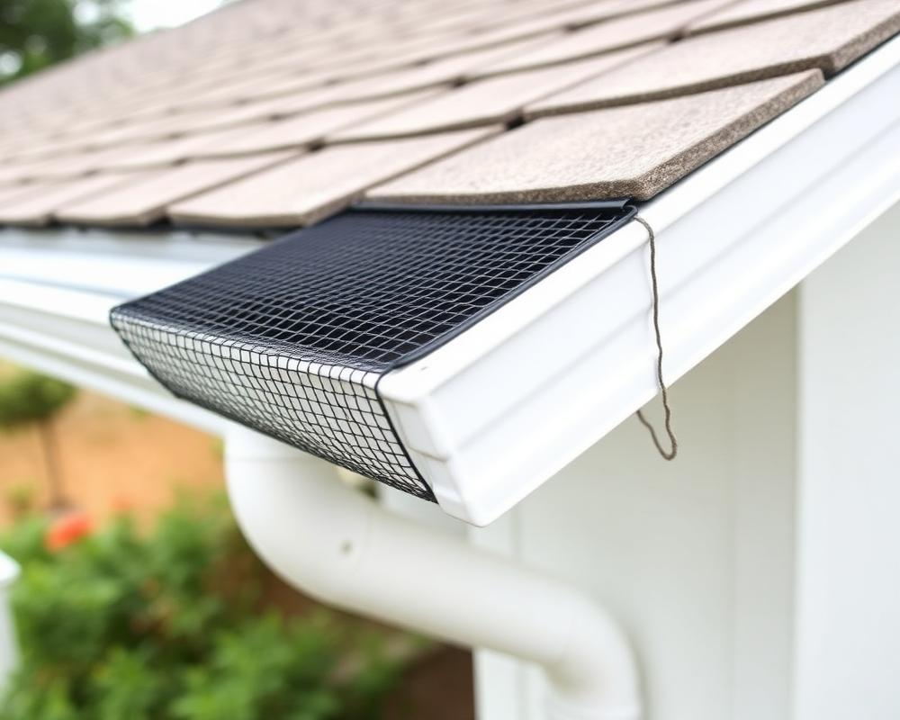 Gutter guards installed